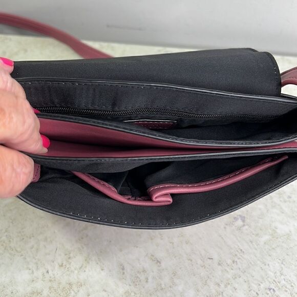 Nine West Stylish Crossbody in Mauve - Picture 8 of 11